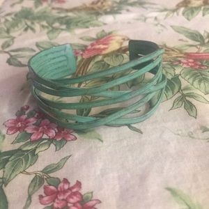 Green Metal Bracelet